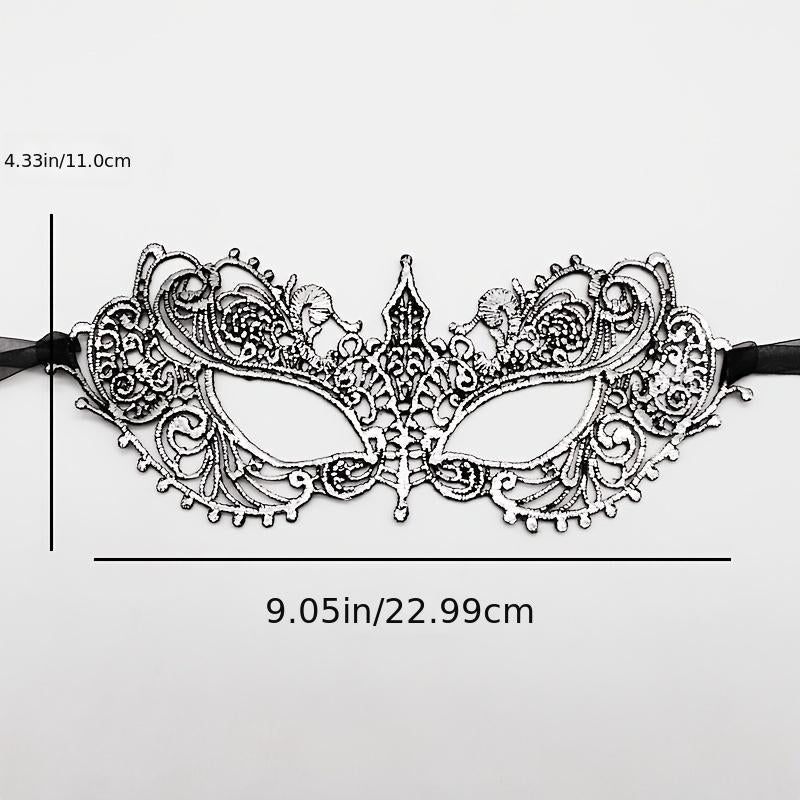 Halloween Party Lace Mask - Half Face Styling, Sexy Costume Party Mask