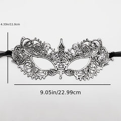 Halloween Party Lace Mask - Half Face Styling, Sexy Costume Party Mask