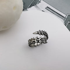 Punk Style Finger Ring Creative Ladies Adjustable Open Ring