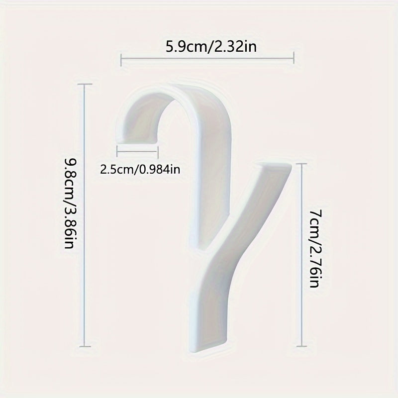 4pcs Storage Rack Clip for Kitchen Bathroom Clothes Towel