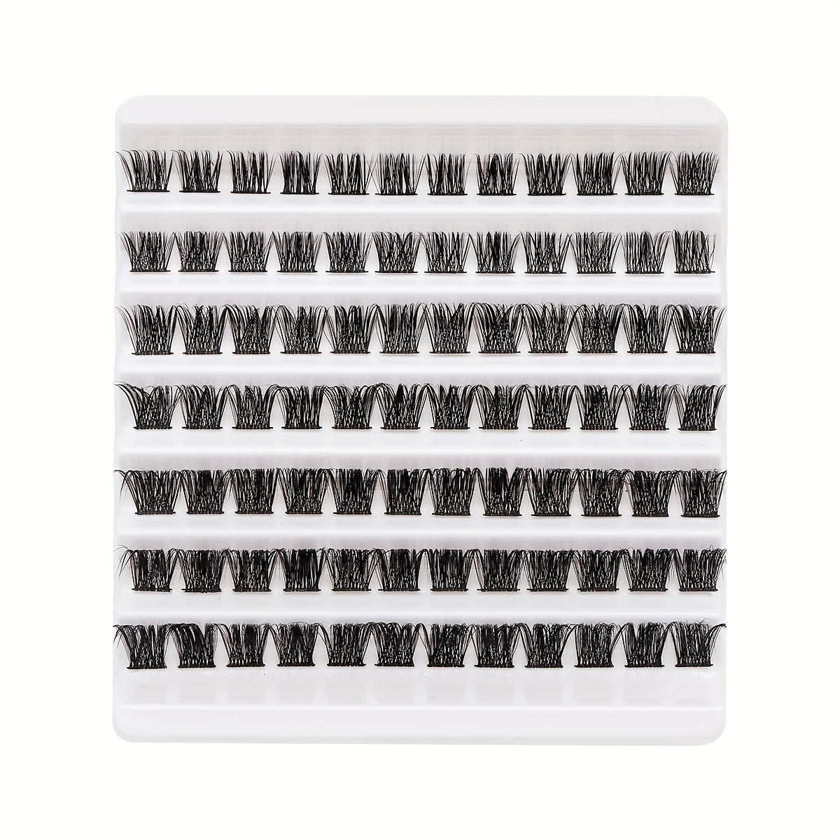 Wispy Lash Extensions 84 Clusters C Curling Individual Lashes Mix Style