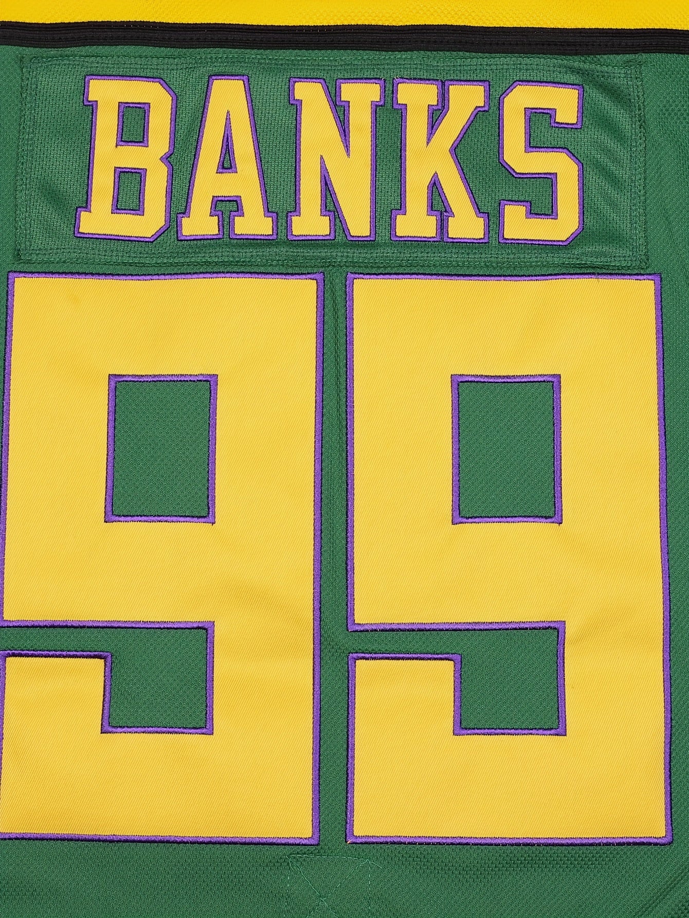 Men's Green Ice Hockey Jersey Christmas Series Retro Classic