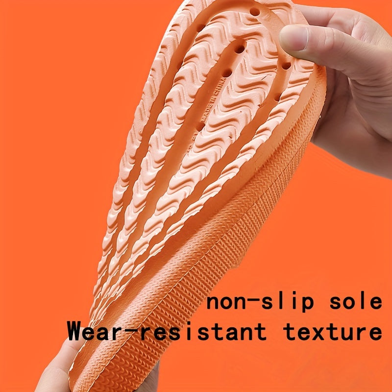Men's Non slip Slides Platform Slippers