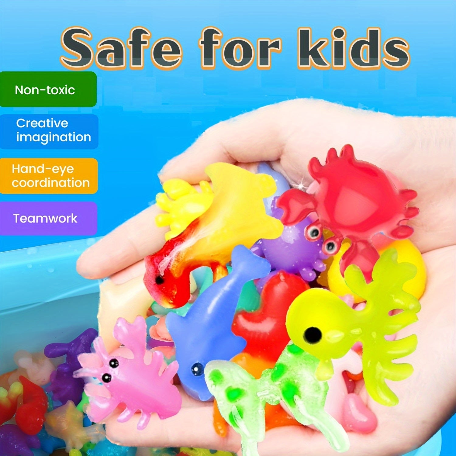 30pcs Water Fairy DIY Toy Set with Magic Gels & Molds