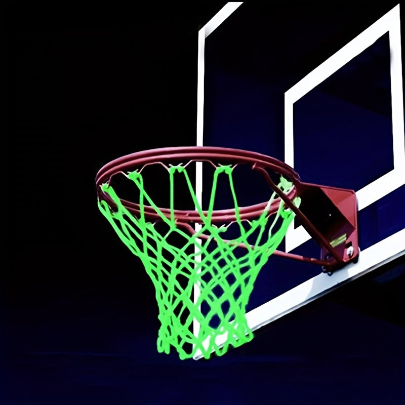 Glow in the Dark Basketball Net for Night Play
