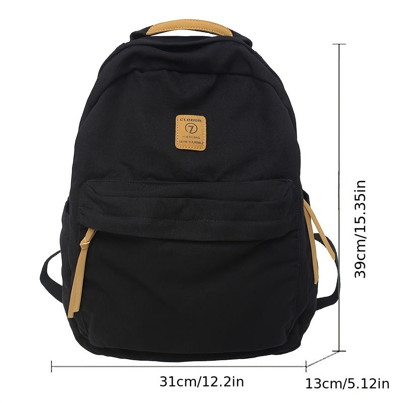 Casual Soft Backpack for College and Daily Commuting