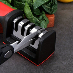 4 Level Sharpener for Food Trucks Kitchen Professional Sharpening Tool