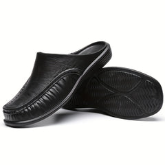 Men's Slip On Platform Sandals Outdoor Beach Shoes