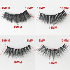 Magnetic Eyelash Set Magnetic Eyeliner Natural Fluffy Curly 7 Pairs
