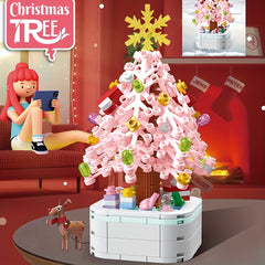 Christmas Tree Building Blocks Educational Decorations