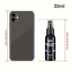 Headlight Polishing Agent Scratch Remover Repair Fluid Kit