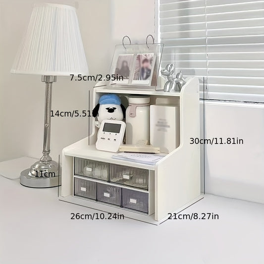 Desktop Organizer Office Desktop Storage Rack Learning Supplies