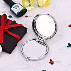 Engraved Compact Mirror Unique Mothers Birthday Wedding For Granddaughter