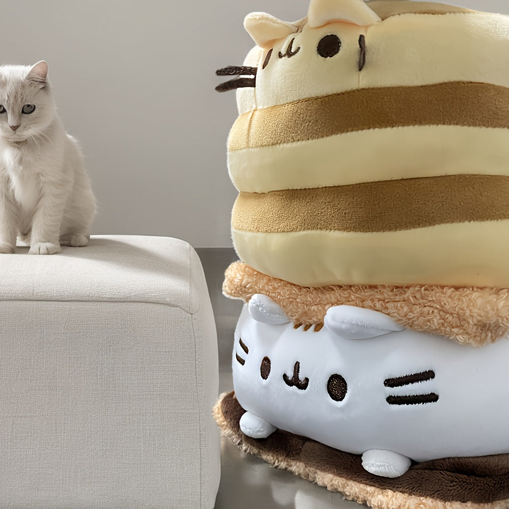 Healing Birthday Gift: Soft & Comforting Sandwich Cookie Cat