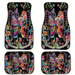 4pcs Car Floor Mats Non-slip Water absorbent Stain resistant Mats