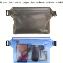 Waterproof Waist Pouch for Water Activities Safe Dry S