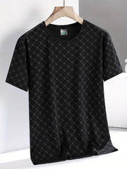 Men's High Stretch Mesh Tee Top for Summer Outdoor