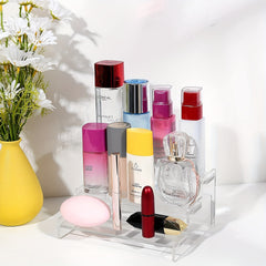 Transparent Acrylic Three-layer Display Rack for Blind Box Hand Cupcake Cosmetic
