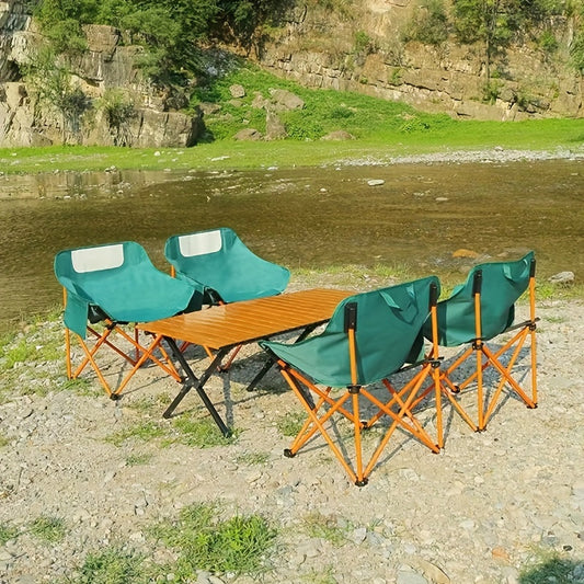Moon Chair Camping Chair Outdoor Folding Chair Portable Fishing Beach Chair