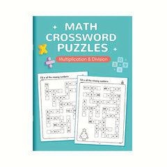 Math Crossword Puzzles Multiplication & Division Times Tables 1-12