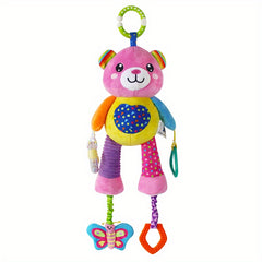 Baby Stroller Pendant Toy Animals Plush Fabric Soothing Kids Toys