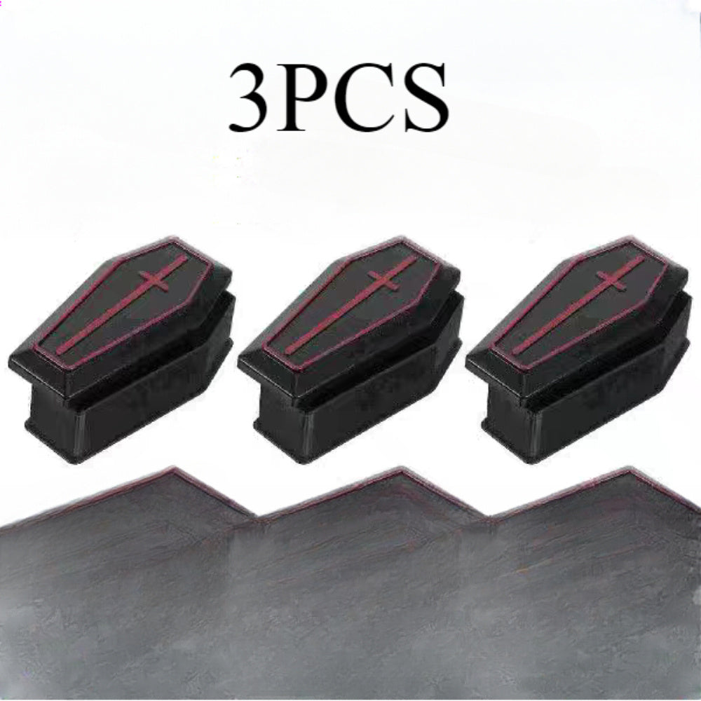 Halloween Coffin Party Gift Trays 7 Mini Coffin Decorations for Halloween Easter