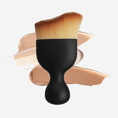 Kabuki Foundation Powder Brush Makeup Blending S Shape Top Cosmetic Brush