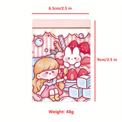 70 Sheets Mini Notebook Student Portable Diary Memo Sticky Notes