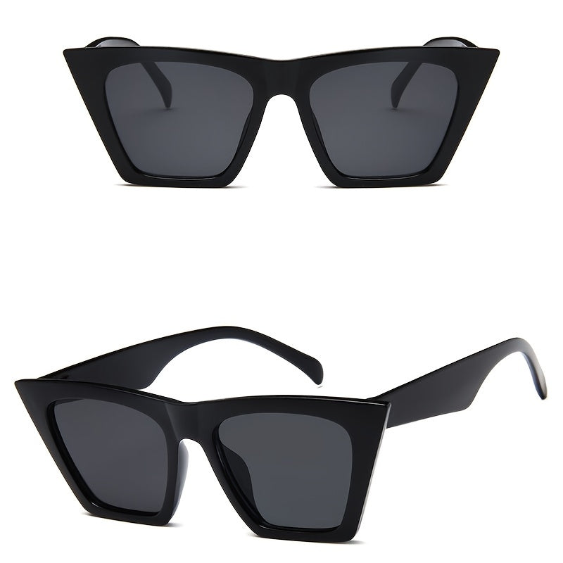Square Sunglasses Women Unisex Cat Eye Sun Glasses Classic Vintage UV400