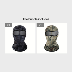 Camouflage Balaclava Hooded Face Mask Outdoor Sports