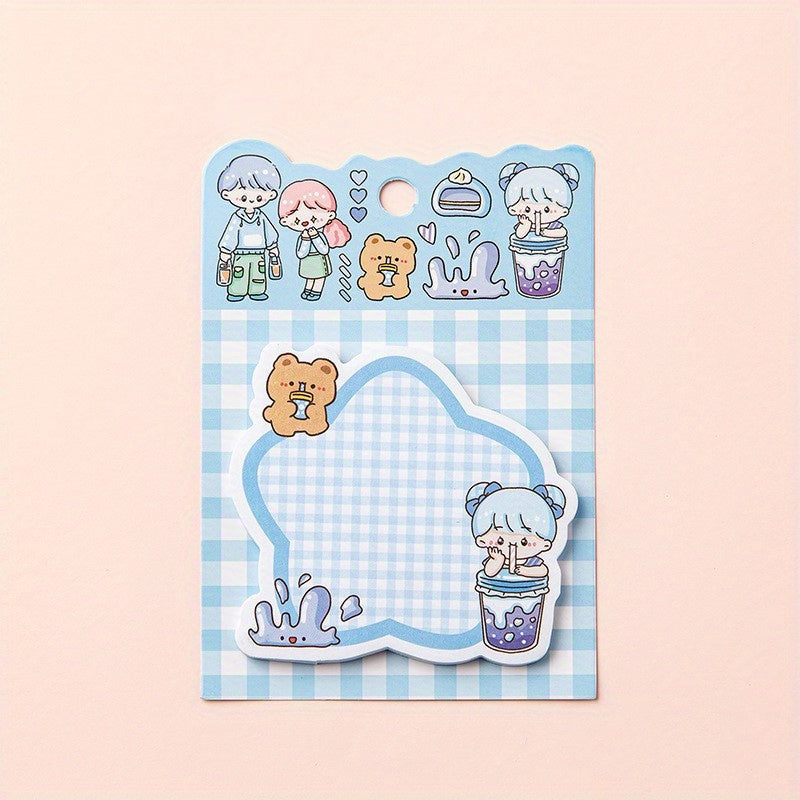 30 Sheets Hand Account Sticky Notes Fresh Message Sticker Memo Sticker