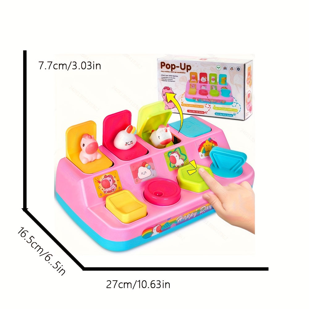 Interactive Pop Up Toy for Kids 0-2 Years