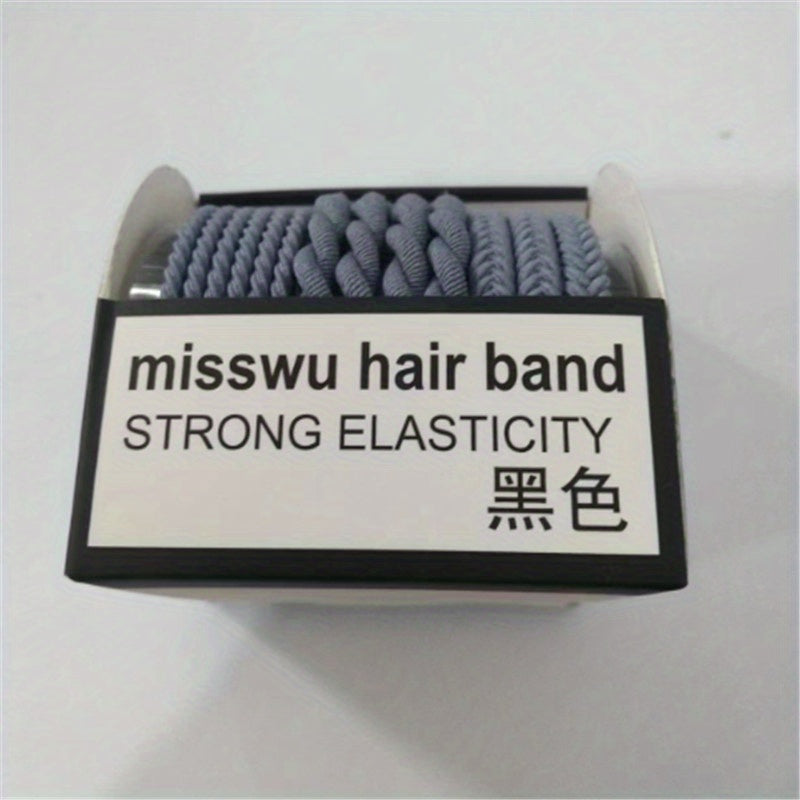 Colorful Braided Hair Tie Small Elastic Hair Bands Ponytail Holder