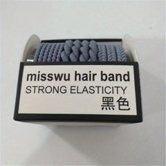 Colorful Braided Hair Tie Small Elastic Hair Bands Ponytail Holder
