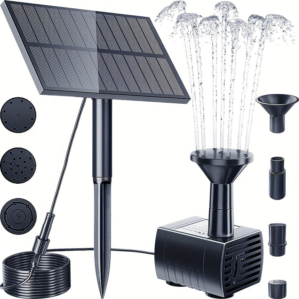 Solar Water Fountain Pump Outdoor Upgraded Solar Fountain Pond Pump Kit