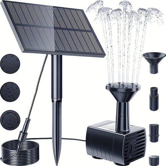 Solar Water Fountain Pump Outdoor Upgraded Solar Fountain Pond Pump Kit
