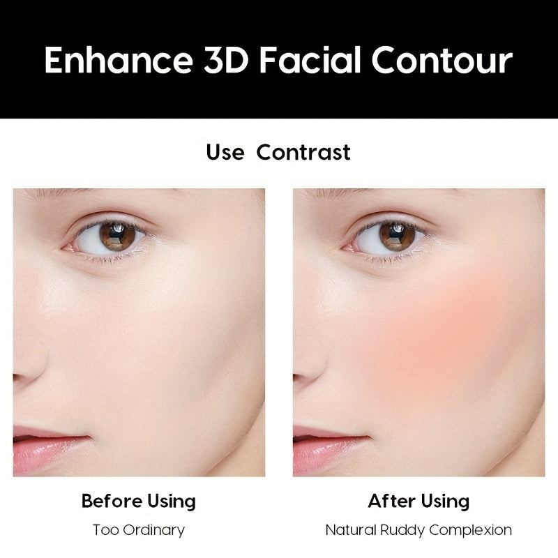 Long Lasting 3D High Pigment Blush Palette Waterproof Vegan Mineral Based