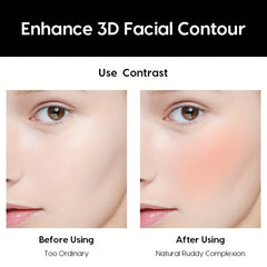 Long Lasting 3D High Pigment Blush Palette Waterproof Vegan Mineral Based