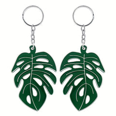 Leaf Shape Keychain Pendant Bag Ornament Accessories