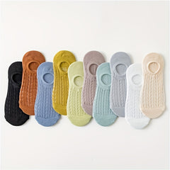 10 Pairs Cut Out Ankle Socks Lightweight Women's Stockings