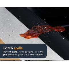 Heat Resistant Silicone Stove Gap Covers Easy to Clean