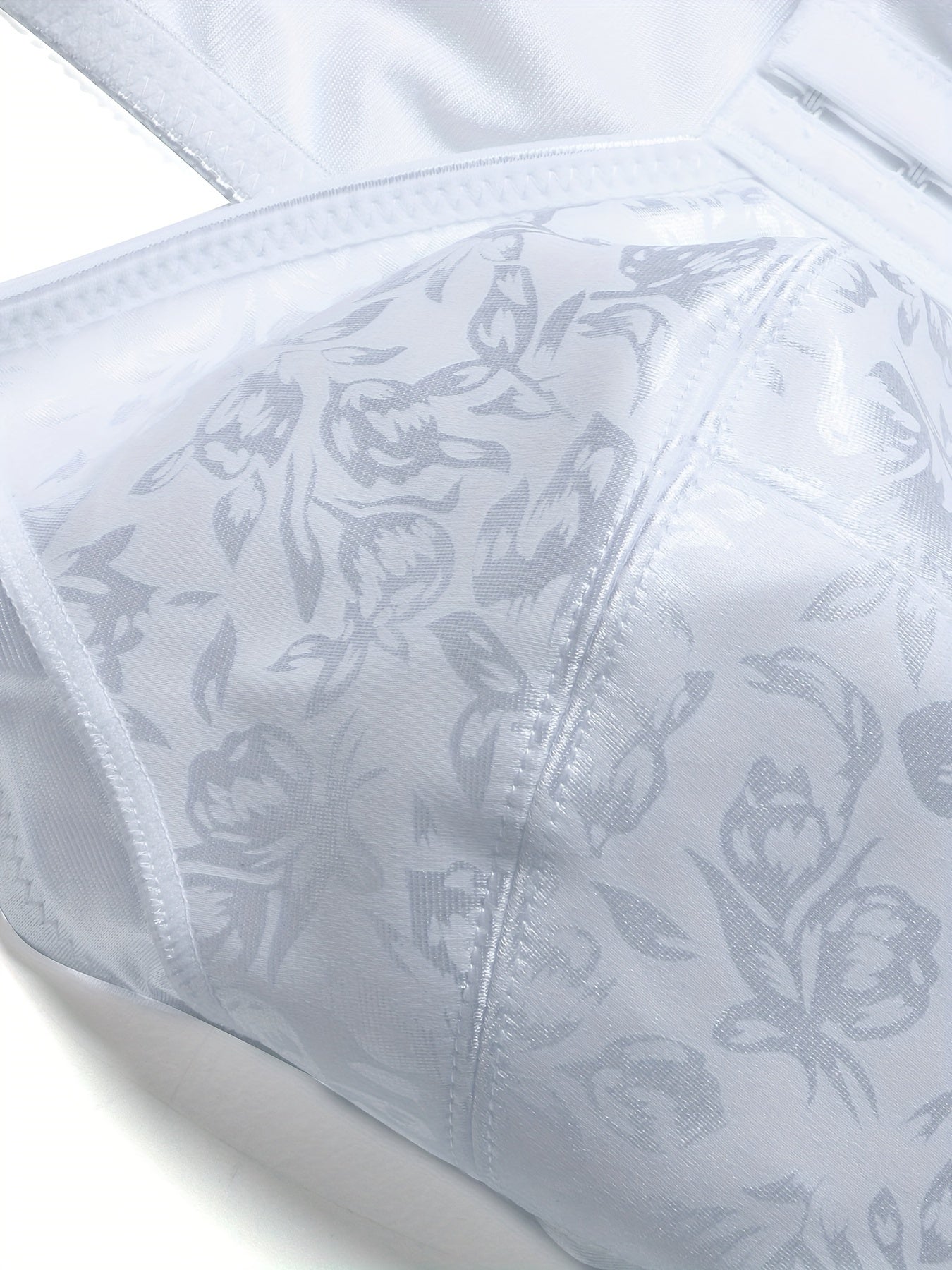  Front Closure Full Coverage Jacquard Bra