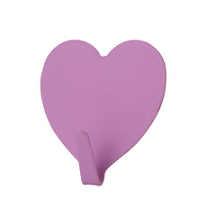 Strong Heart Shaped Adhesive Hangers Wall Hooks