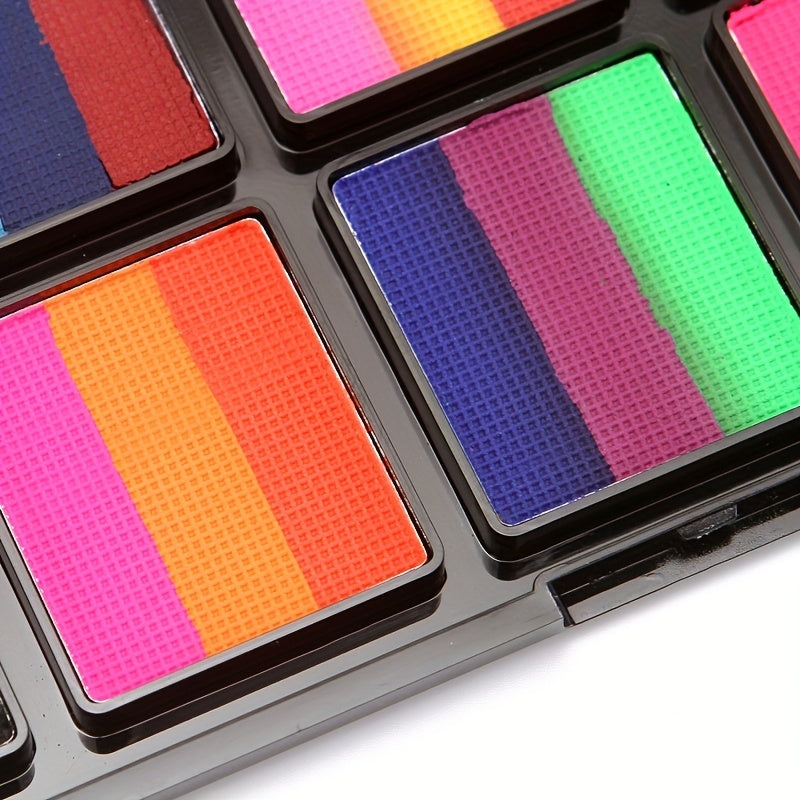 Water Soluble Elf Fairy Palette for Halloween Christmas Face Painting