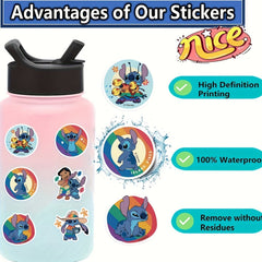 Stitch Graffiti Mini Sticker Pack - 30 Waterproof Vinyl Decals