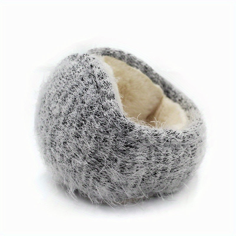 Ear Muffs Winter Warmers Fluffy Lining 68F Resistance