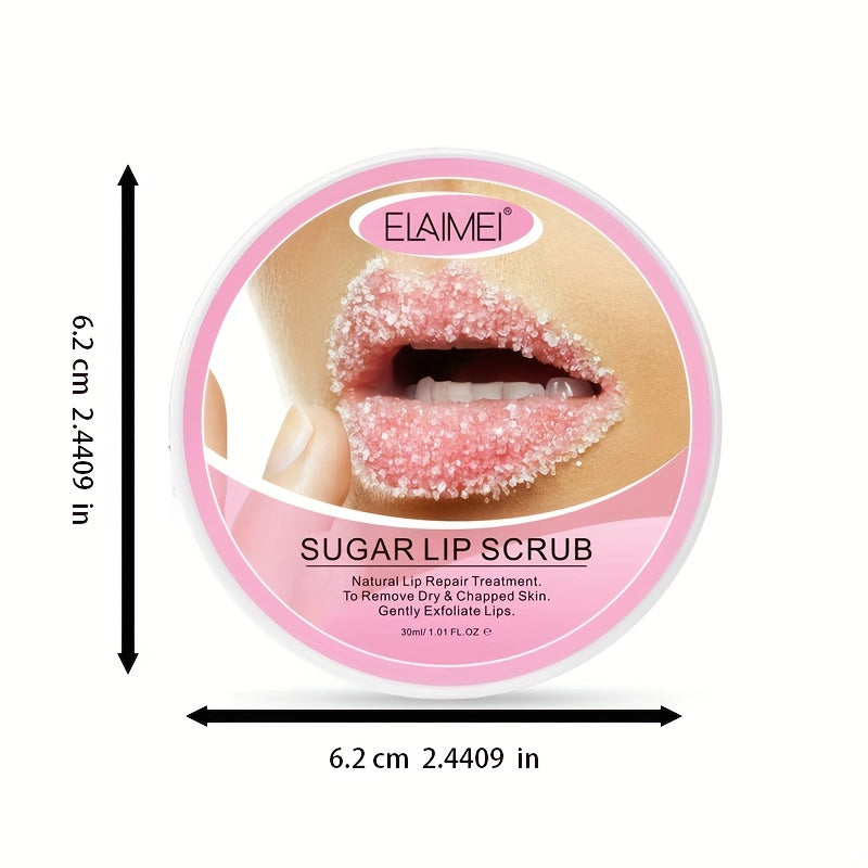 Organic Sugar Lip Scrub Exfoliator for Smooth Lips