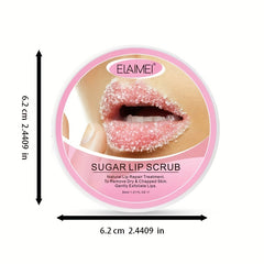 Organic Sugar Lip Scrub Exfoliator for Smooth Lips