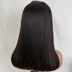 150 Density Short Bob Cut Lace Front Human Hair Wig