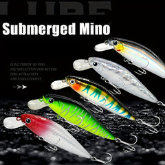 Sinking Minnow Lure Long Casting Fishing Tackle Freshwater